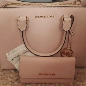 MK Purse & Wallet Set
